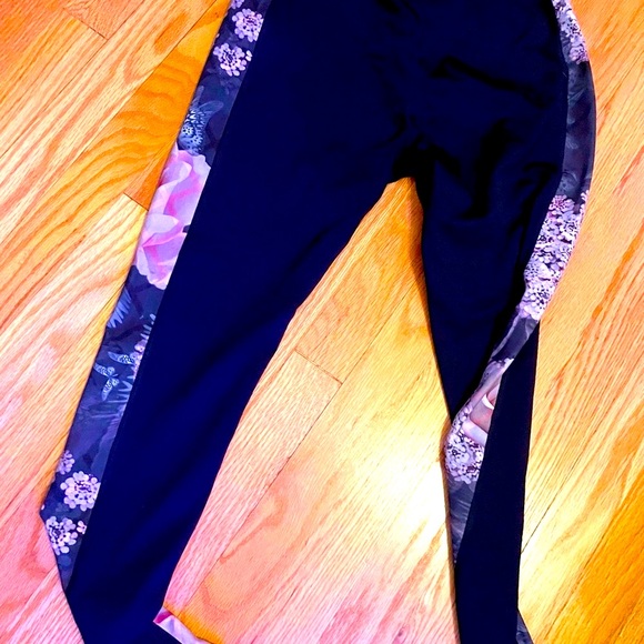 Ted Baker London Black Floral Leggings - Black - Picture 2 of 9